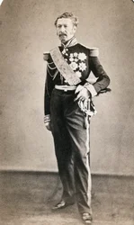 Portræt af marechal Niel (1802-1869) Fotografi af Mayer og Pierson