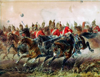 Anklagen for den lette brigade under slaget ved Balaclava, 1854