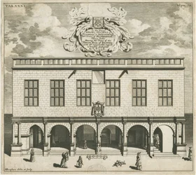 Stafford - Shire Hall: kobberpladegravering, nd [1686]