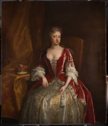 Portræt af Lady Elizabeth Percy, hustru til Charles, 6. hertug af Somerset (1667-1722)