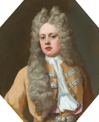Portræt af Peregrine Hyde Osborne, markis af Carmarthen, senere 3. hertug af Leeds (olie på lærred)