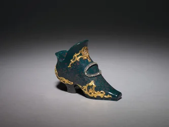 Miniature sko, firma af Peter Carl Fabergé