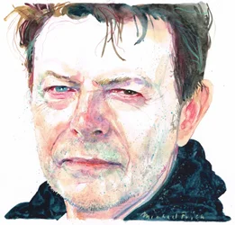 David Bowie (akvarel)