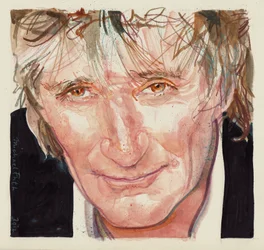 Rod Stewart (akvarel)