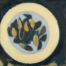 Moules, 2017 (olie på linned)