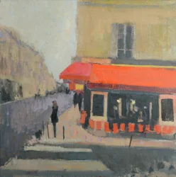 Paris, 3. Arrondissement, 2015 (olie på linned)