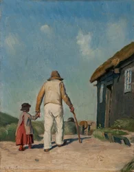 Blind Christian, studie (olie om bord)