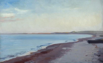 M.P.Ancher, Am Strand i Skagen