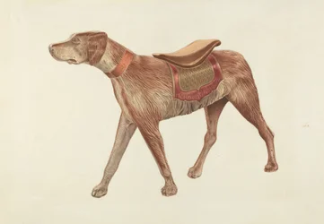 Karruselhund, ca. 1938.