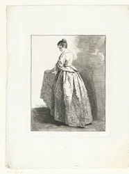 ung pige Figurstudier (serietitel) Etudes de figures gardiner (serietitel)