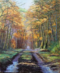 Efterårslys (oliemaleri)