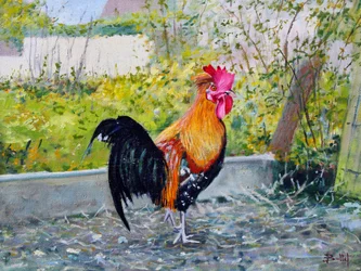 Le Coq Lico, 2003 (olie på plade)