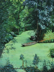 Les Marais Poitevin, 2003 (olie på plade)