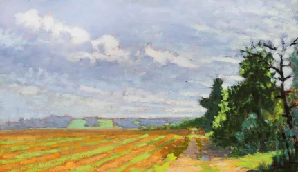 Les chemins de traverse, 2003 (olie på plade)