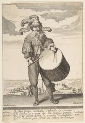 Trommeslageren, 1620-1667.