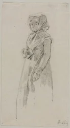 Figur af en kvinde
