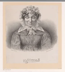 Portræt af Petronella Moens