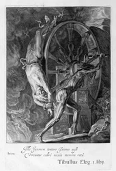 Ixion i Tartarus på hjulet, 1655