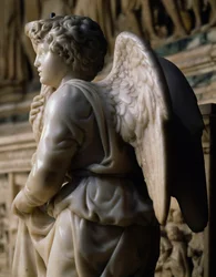 Engle kandelaber til Saint Dominic Ark