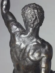 Nøgne bacchants rider pantere, ca. 1506-08 (bronze)