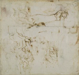 Side fra en skitsebog, c1490-1560