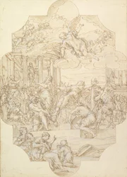 Sankt Anastasias martyrium, 1721.