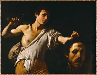 David viser Goliat