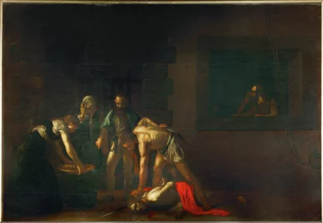Johannes Døberens halshugning (olie på lærred)