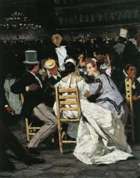 En cafe på Piazza San Marco, af Michele Cammarano