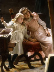 Kunstnerens døtre,