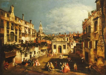 Campo San Gallo, Venedig, ca. 1740