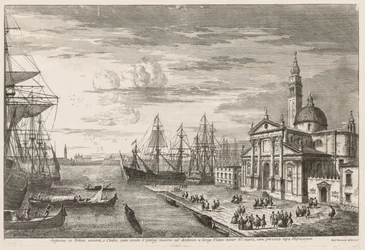 Udsigt over Venedig: Basin of St. Marks, 1741.