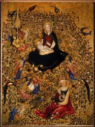 Madonnaen i rosenhaven Madonna del Roseto, c.1425