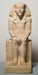 Statuette af Hapidefai kalksten