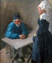 Tjenestepigens forlovelse, c1864-1900