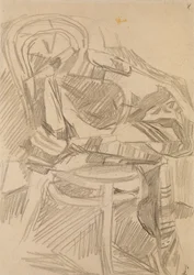 Plaid på stolen, 1904