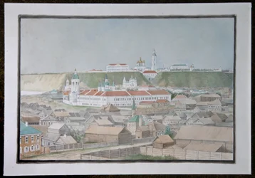 Udsigt over Tobolsk, 1850