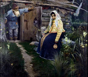 The Love Potion af Nesterov, Mikhail Vasilievich (1862-1942)
