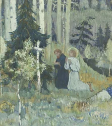 Grundlæggelsen af Trinity-Sergius klosteret