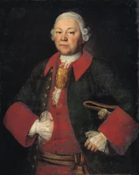 Portræt af grev Ivan Terentievich Meshchersky, 1756