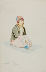 græsk pigepilgrim, 1844.