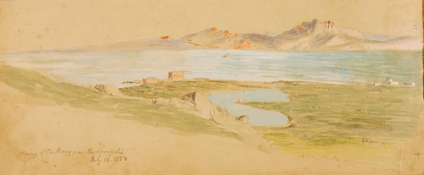 Kartago-sletten, 1854.