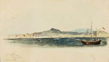 Larnaca Havn, 1844.