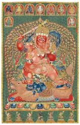 Imperial broderet silke-thangka