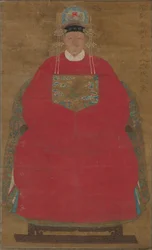 Madam Han Neefang (hængende rulle, blæk og farve på silke)