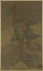 Føniks på et Paulownia-træ, ca. 1500