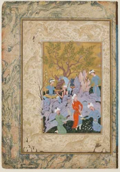 Princely Hawking Party, ca. 1570