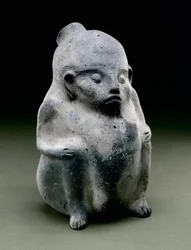 Menneskelig billedbeholder, 1100-1300 (keramik)