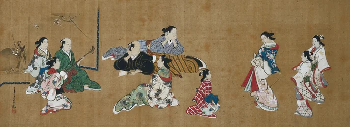 Underholdningsscene, 1700-tallet.