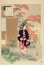 Tea Ceremony: A Woman of the Hoei Era, fra serien 